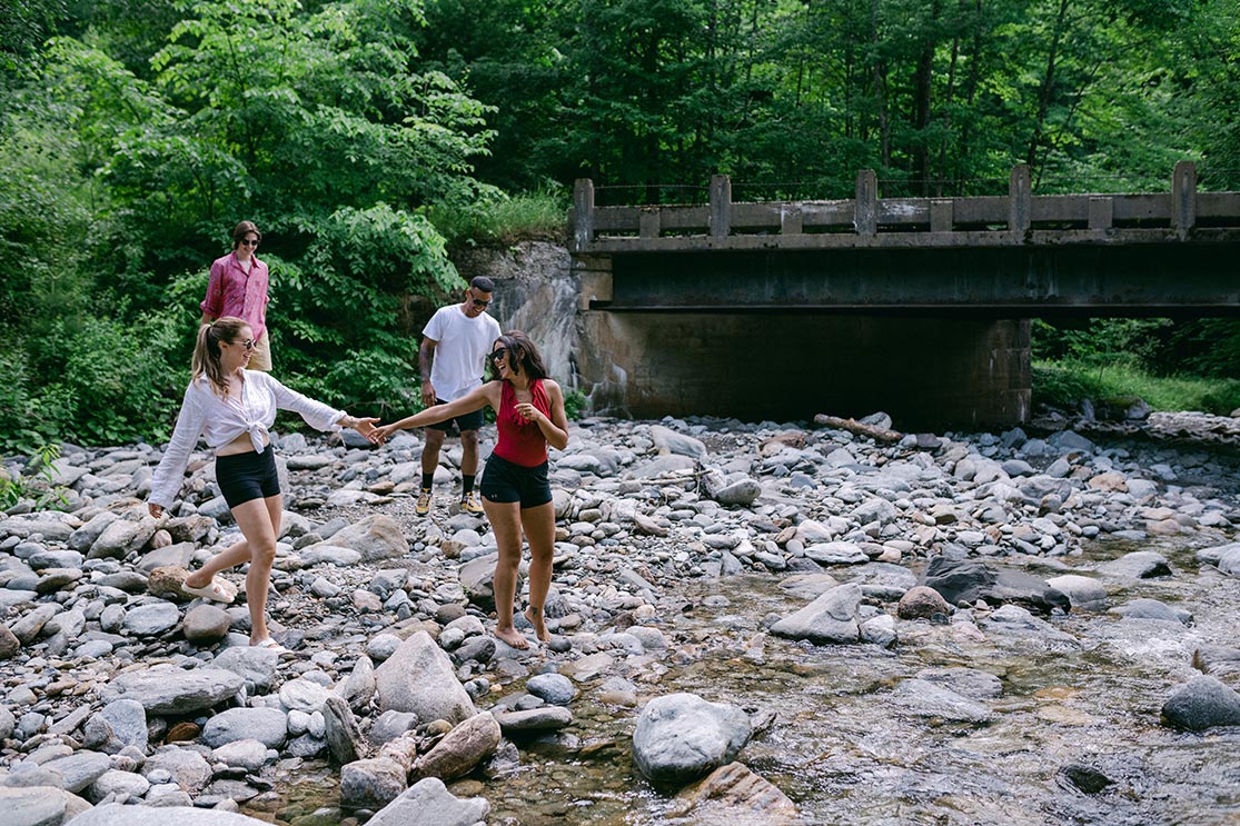 swimming holes near Zenbarn in Waterbury