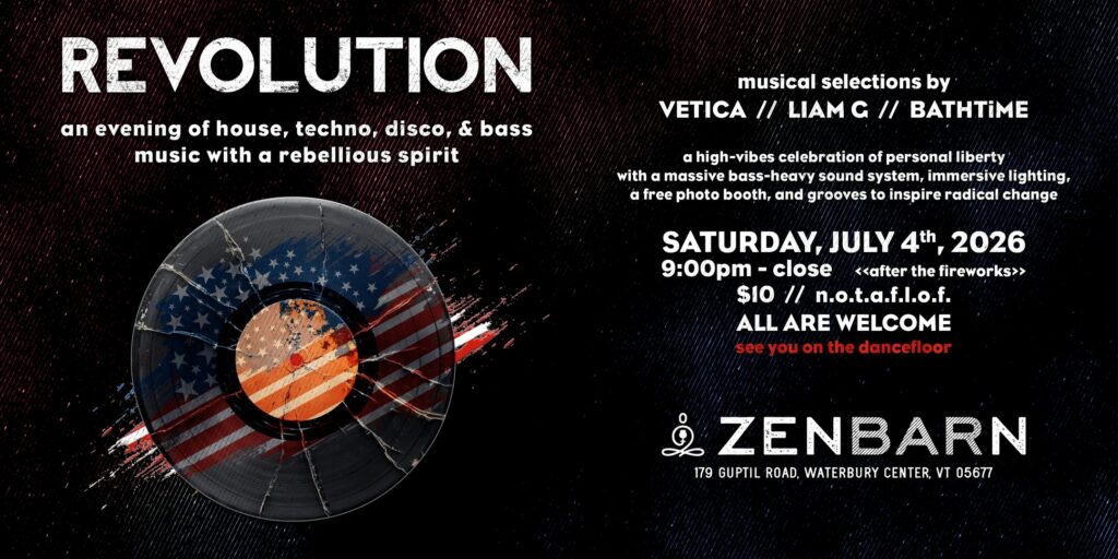 REVOLUTION: A Dance Party with a Revolutionary Spirit