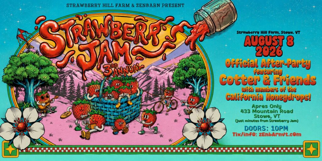 Strawberry Jam Official After-Party Feat. Cotter & Friends w/ member of the California Honeydrops